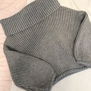 Mare Mare x Anthropologie Asymmetrical Foldover Sweater